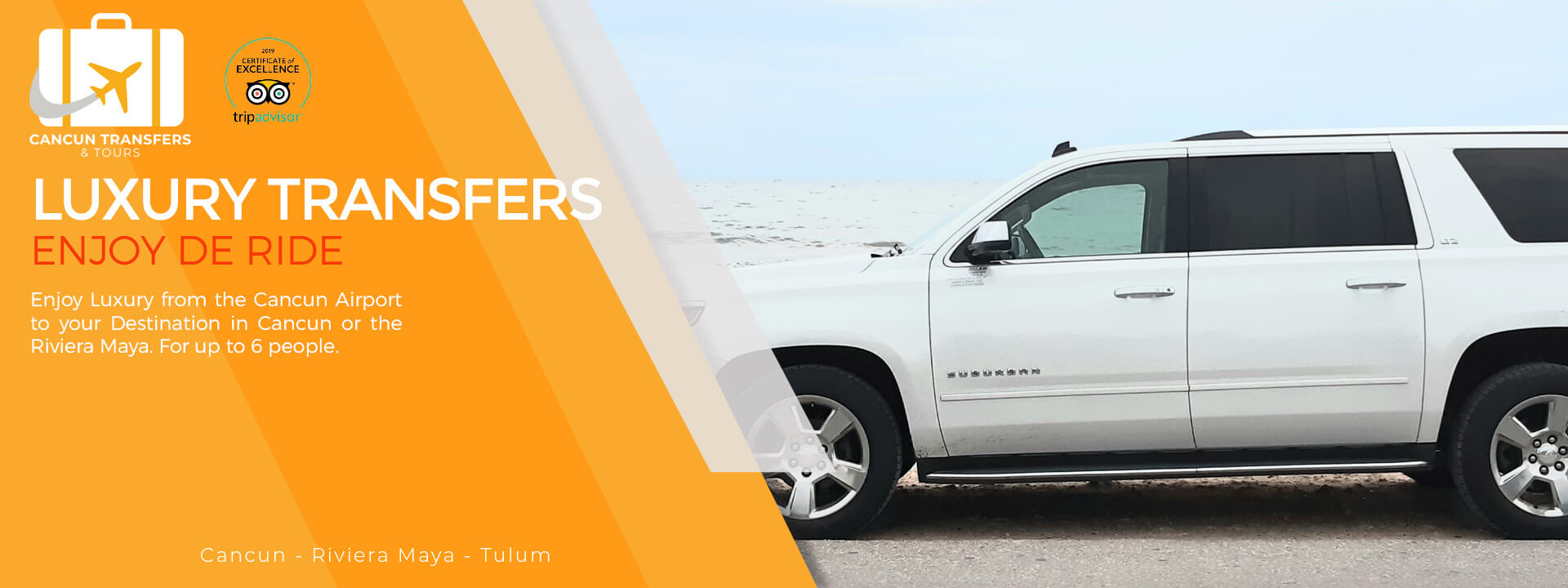 Cancun to Tulum luxury private transfer service with driver